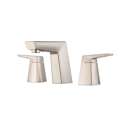 Pfister Pfister Arkitek Double Handle Widespread Lavatory Faucet BN LG49-LPMK